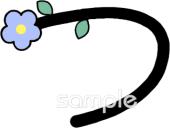 図書室・図書館向けひらがなのつ無料イラストお試しフリー素材(カット)