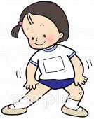 幼稚園向けスポーツテスト無料イラストお試しフリー素材(カット)