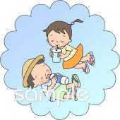 幼稚園向け無料イラストお試しフリー素材(カット)