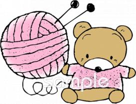 公民館・市役所・町村役場のためのぬいぐるみ無料イラストお試しフリー素材(カット)