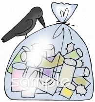 公民館・市役所・町村役場のためのゴミ無料イラストお試しフリー素材(カット)