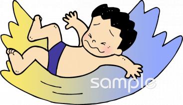 公民館・市役所・町村役場のための転ぶ無料イラストお試しフリー素材(カット)