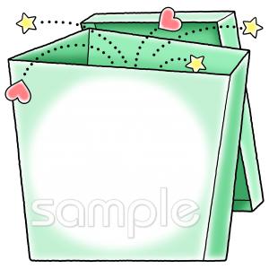 公民館・市役所・町村役場のためのボックス無料イラストお試しフリー素材(カット)