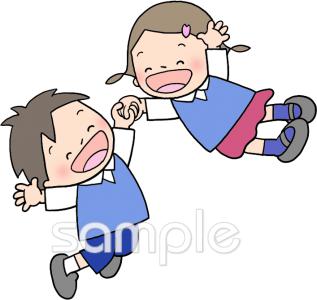 公民館・市役所・町村役場のための子供無料イラストお試しフリー素材(カット)