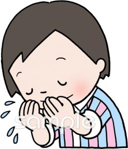 公民館・市役所・町村役場のための顔を洗う無料イラストお試しフリー素材(カット)