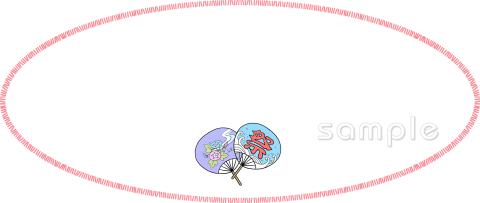 公民館・市役所・町村役場のための7月のプリント無料イラストお試しフリー素材(カット)