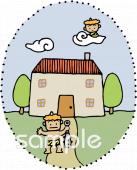 公民館・市役所・町村役場のための無料イラストお試しフリー素材(カット)