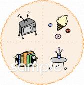 公民館・市役所・町村役場のための無料イラストお試しフリー素材(カット)