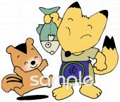 公民館・市役所・町村役場のための魚屋さん無料イラストお試しフリー素材(カット)