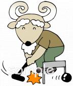 公民館・市役所・町村役場のためのゲートボール 趣味無料イラストお試しフリー素材(カット)