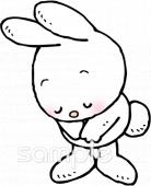 公民館・市役所・町村役場のためのお辞儀無料イラストお試しフリー素材(カット)