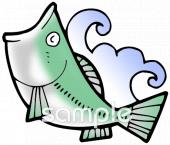 公民館・市役所・町村役場のための魚無料イラストお試しフリー素材(カット)