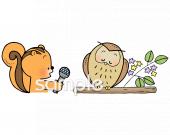 公民館・市役所・町村役場のためのインタビュー無料イラストお試しフリー素材(カット)