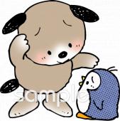 公民館・市役所・町村役場のための謝る無料イラストお試しフリー素材(カット)