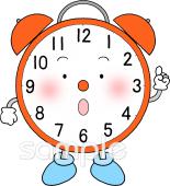 公民館・市役所・町村役場のための文字盤無料イラストお試しフリー素材(カット)