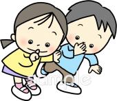 公民館・市役所・町村役場のための静かに 保健室無料イラストお試しフリー素材(カット)