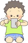 公民館・市役所・町村役場のためのスマホ 子供無料イラストお試しフリー素材(カット)
