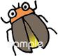 公民館・市役所・町村役場のためのホタル無料イラストお試しフリー素材(カット)