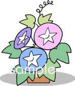 公民館・市役所・町村役場のための8月のプリント無料イラストお試しフリー素材(カット)